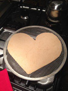 heart shaped crust