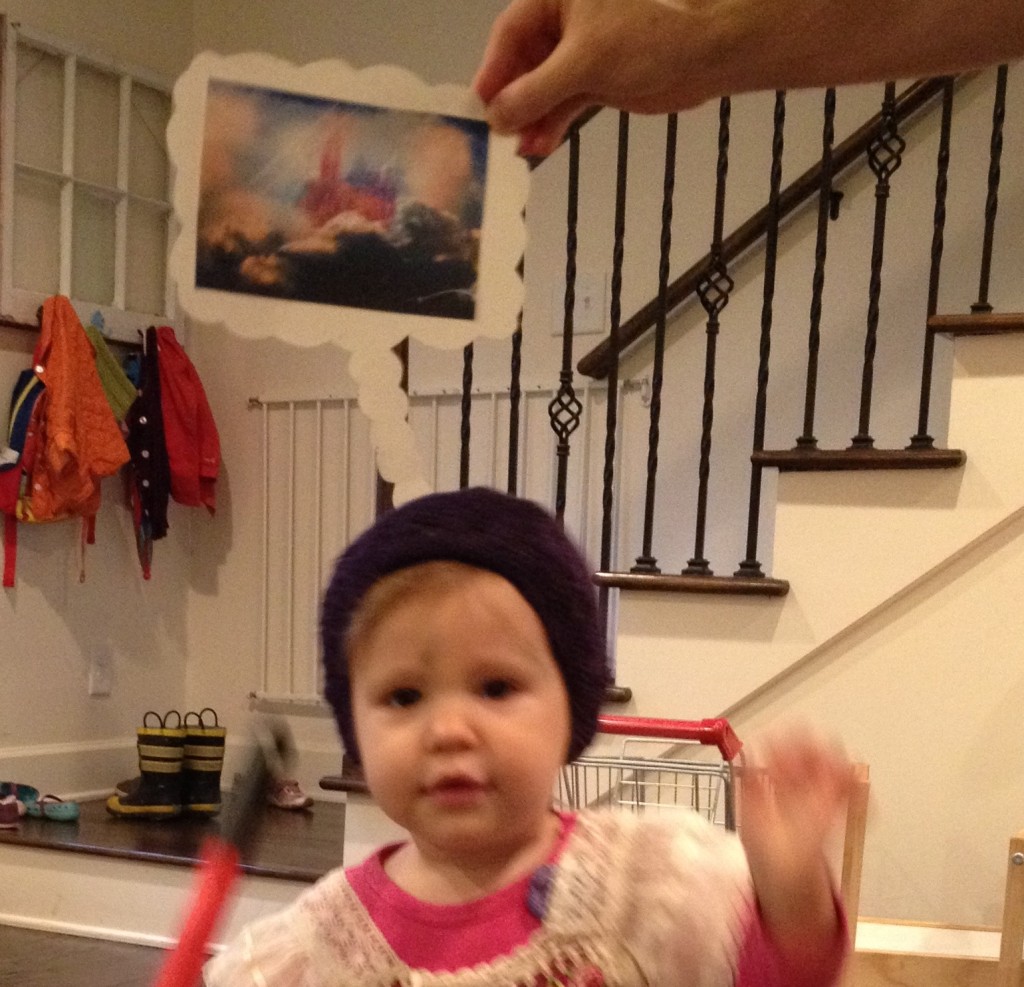 Cosette castle on a cloud toddler costume Nashville Moms Blog
