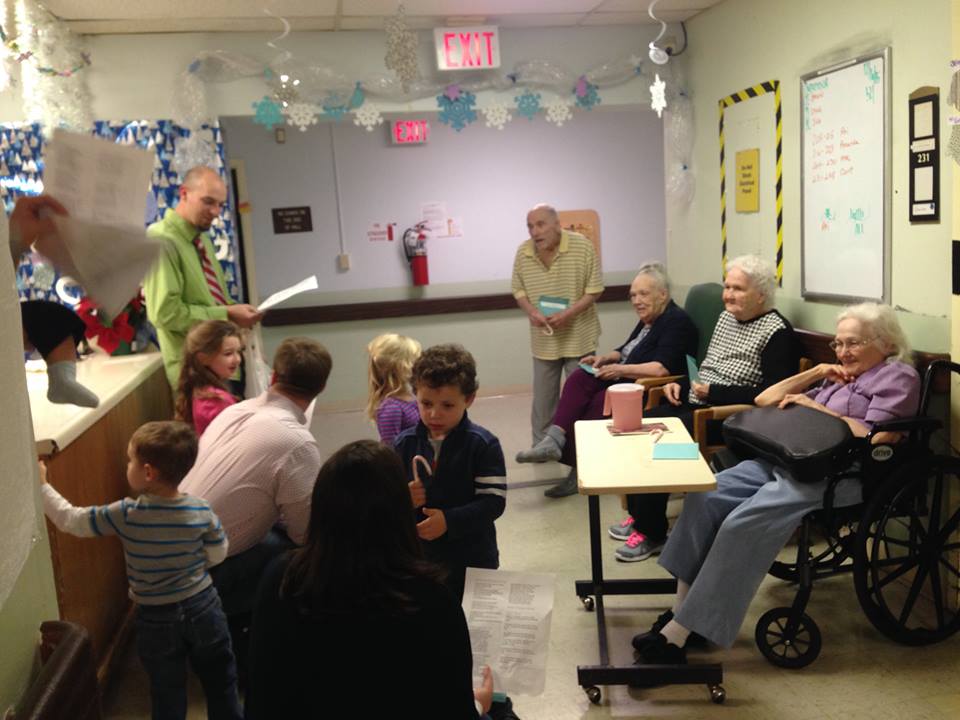 nursing home volunteering with kids Nashville Moms Blog