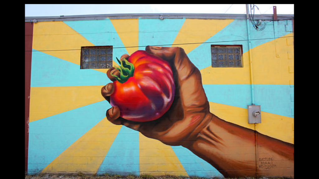 Tomato East Nashville murals