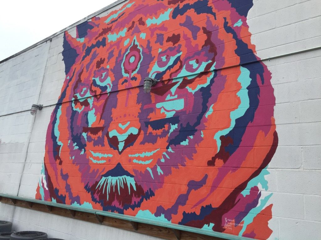 Tiger East Nashville murals