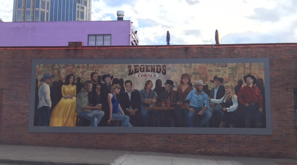 Downtown Nashville Legends Mural