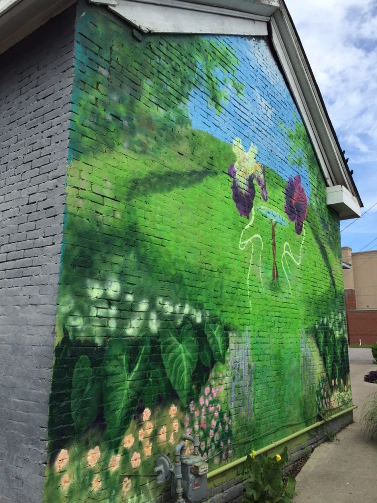 The Garden Brunch Cafe Nashville Mural