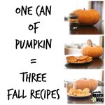 One Can of Pumpkin — Three Fall Recipes