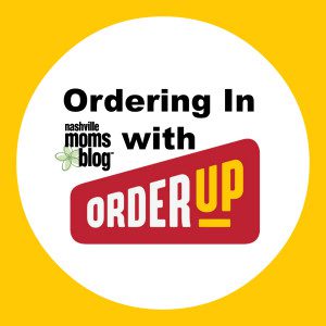Ordering In with OrderUp NashvilleMomsBlog