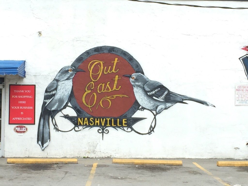 birds East Nashville murals