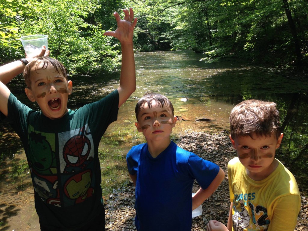 summer fun in the creek camp bells bend beaman leadership academy Nashville Moms Blog